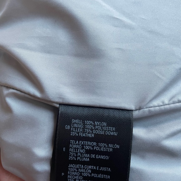 The North Face 550 Goose Down White Jacket XS/TP - Picture 3 of 7